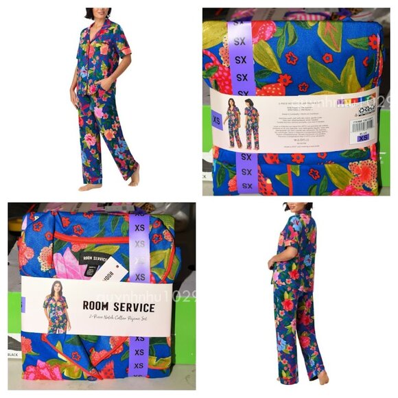 Room Service Other - Room Service Women's Notch Collar Pajama Set
